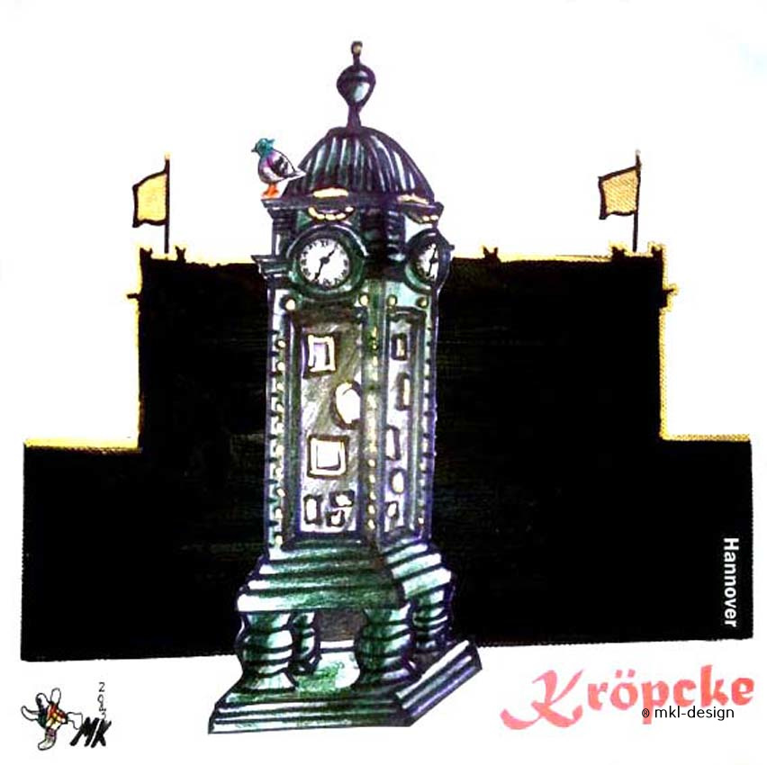 Hannover gezeichnet – Die Kröpcke-Uhr