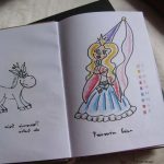 Art Journal Skizzenbuch Der Kleine Ritter