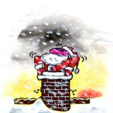 Zeichnungen | Der Weihnachtsmann | Marion Klüter | Bild 19