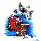 Zeichnungen | Der Weihnachtsmann | Marion Klüter | Bild 21