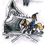 Literatur | Der Kleine Ritter von Michael Klüter | Buch 1 | Zeichnungen von Marion Klüter | Das Gespenst Spuki | Bild 8