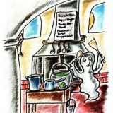 Literatur | Der Kleine Ritter von Michael Klüter | Buch 1 | Zeichnungen von Marion Klüter | Spuki kocht | Bild 22