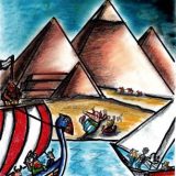 Literatur | Der Kleine Ritter von Michael Klüter | Buch 2 | Zeichnungen von Marion Klüter | Zu Besuch bei Asterix und Obelix | Bild 7
