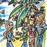 Literatur | Der Kleine Ritter von Michael Klüter | Buch 2 | Zeichnungen von Marion Klüter | Auf Tuka-Taka | Bild 13