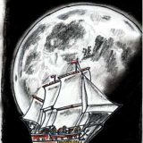 Literatur | Der Kleine Ritter von Michael Klüter | Buch 2 | Zeichnungen von Marion Klüter | Auf dem Weg zum Mond | Bild 30