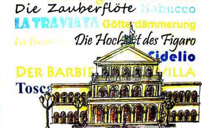 Hannover gezeichnet – Das Opernhaus in Hannover