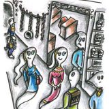 Zeichnungen | Der erste Schultag | Marion Klüter | Bild 5