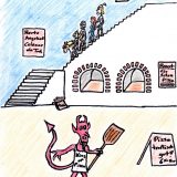 Falsch abgebogen oder wie
