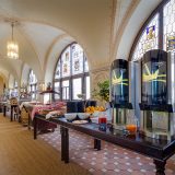Schlösser und Burgen | Wasserschloss Fürstlich Drehna | Frühstücksraum im 1. Stock | Bild 82
