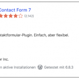 WordPress | Plugins | Contact Form 7