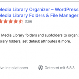 WordPress | Plugins | Media Library Organizer