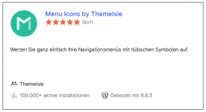 Wordpress | Plugin Menu Icons