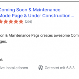 WordPress | Plugins | Coming Soon and Maintenance
