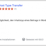WordPress | Plugins | Post Type Transfer