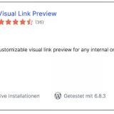 WordPress | Plugins | Visual Link Preview