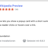 WordPress | Plugins | Wikipedia Preview