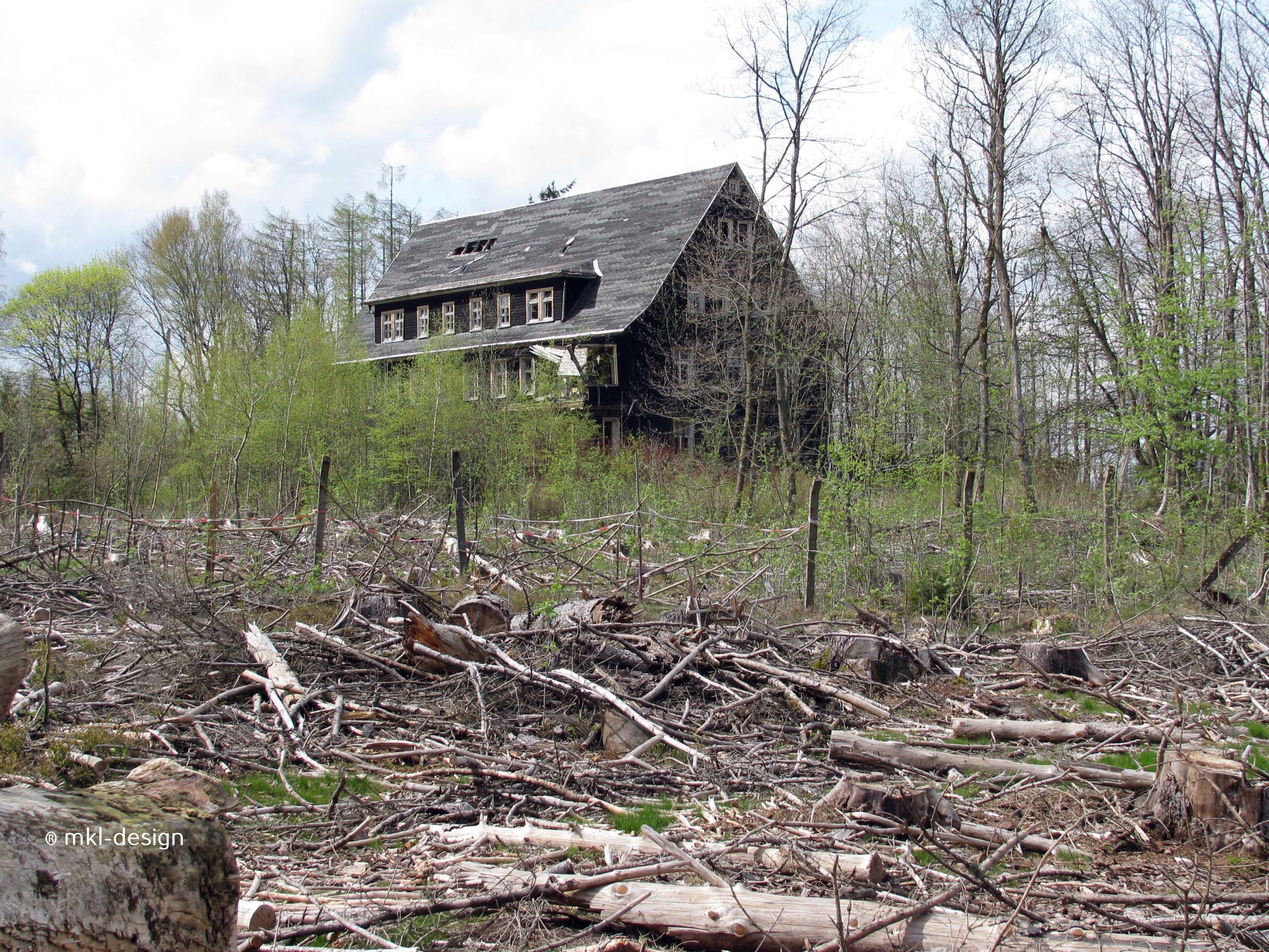 Lost Places | Johanniterheilstätte bei Sorge im Harz | Schwesternheim | Bild 2