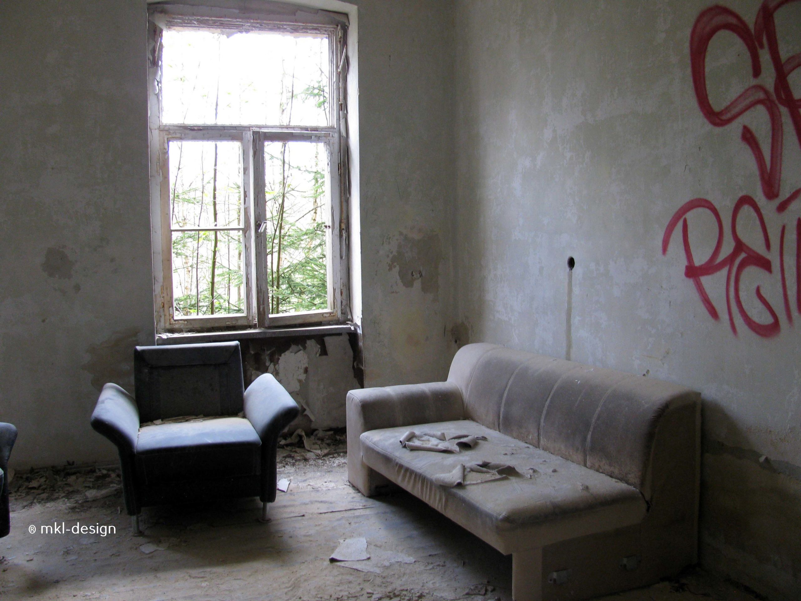 Lost Places | Johanniterheilstätte bei Sorge im Harz | Schwesternheim | Bild 6