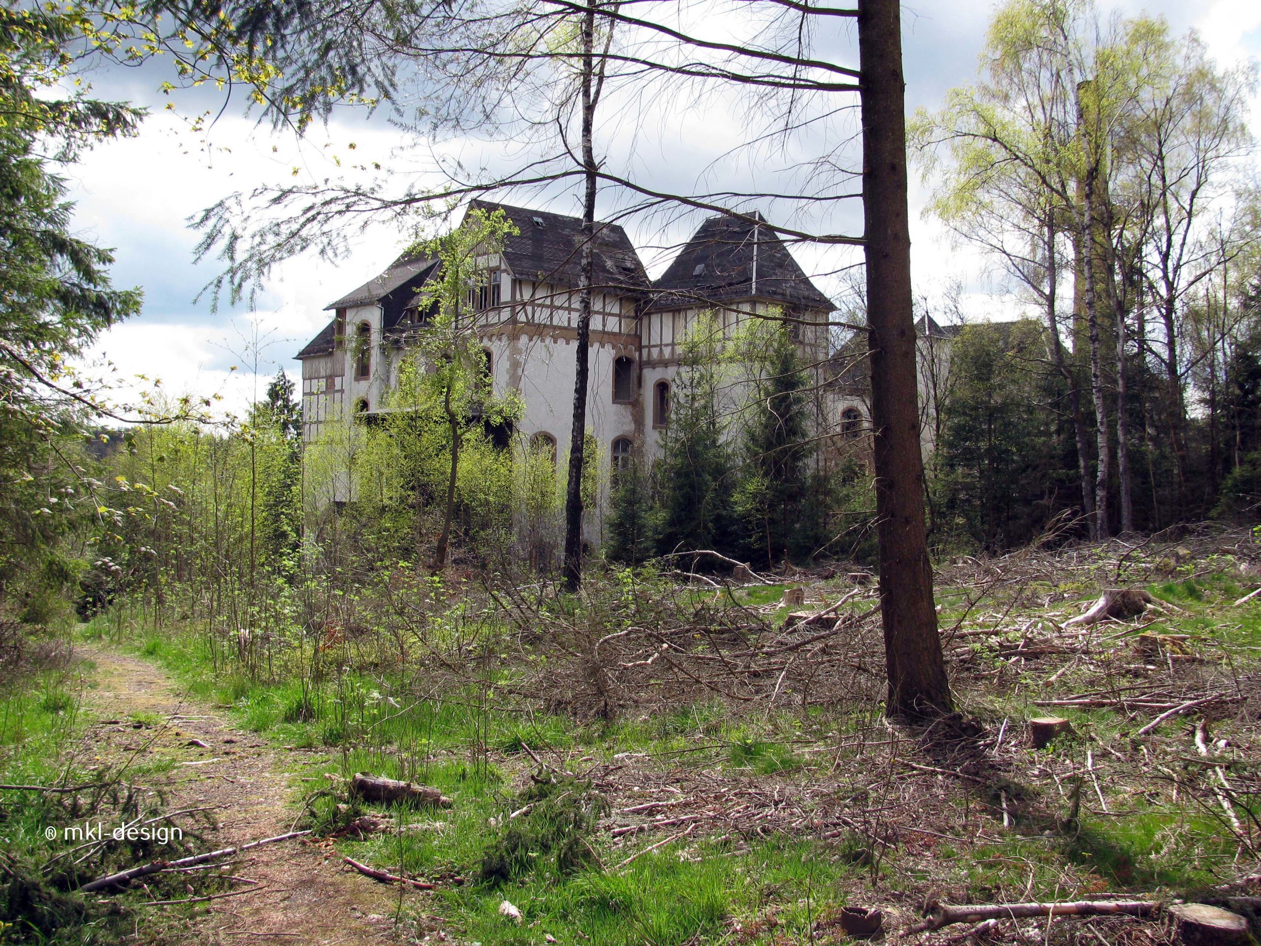 Lost Places | Johanniterheilstätte bei Sorge im Harz | Blick auf das Kurheim | Bild 16