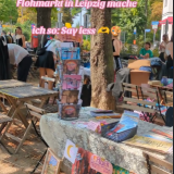 Lara Franziska Moonlightartist | Flohmarkt in Leipzig