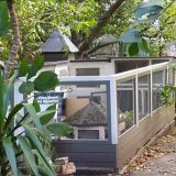 Das Winterhaus steht
