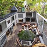 Das Winterhaus steht