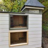 Das Winterhaus – Die Fensterrahmen