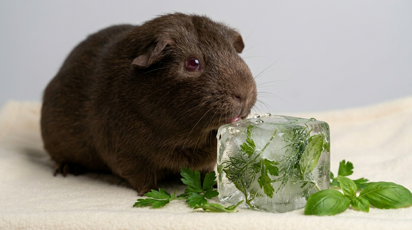 Giacomo mit Eisblock