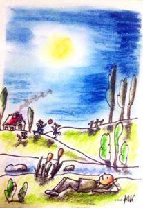 Marios Traum Zeichnung | Alles in Pastell | Marios Traum | Bild 3