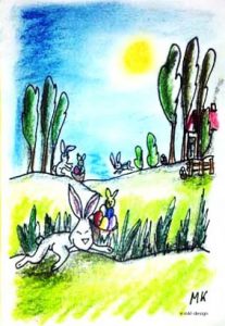 Der Osterhase Zeichnung | Alles in Pastell | Der Osterhase | Bild 23
