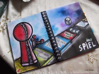 Das Art Journal Zeichnungen | Das Art Journal | Das Spiel des Lebens | Bild 1