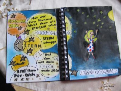 Das Art Journal Zeichnungen | Das Art Journal | Die Sternenfängerin | 2013 | Bild 2