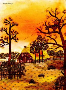 Das Bauernhaus Zeichnungen | Das Bauernhaus | Bild 11