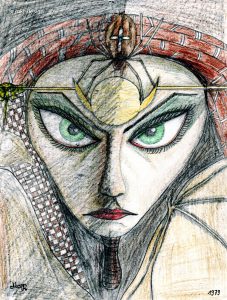 Die Ägypterin Zeichnungen | Die Ägypterin | Bild 4