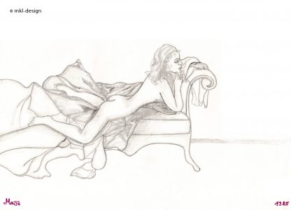 Die Frau auf dem Sofa Zeichnungen | Die Frau auf dem Sofa | Bild 8