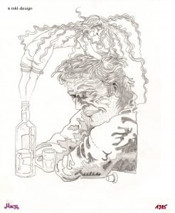 Der Flaschengeist Zeichnungen | Der Flaschengeist | Bild 6