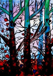 Der Wald Zeichnungen | Der Wald | Bild 17