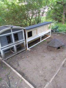 Fotos | Cavia Porcellus Castle | Der Bau des Sommerhauses - Das Dach | Bild 023