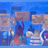 Gastkünstlerin | Sonja Tabea | Bild Linke Spinner 40 Gastkünstlerin | Sonja Tabea | Bild Linke Spinner 40