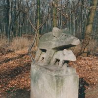 Hannover-Eilenriede Wildschwein-Denkmal
