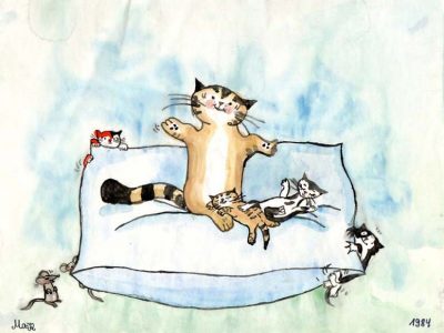 Kater Jakob Familie Zeichnungen | Kater Jakob Familie | Bild 11