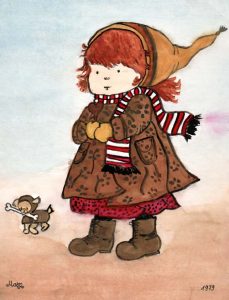 Das Mädchen im Winter Zeichnungen | Sarah Kay | Das Mädchen im Winter | Bild 11