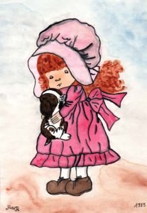 Das Mädchen mit dem Hund Zeichnungen | Sarah Kay | Das Mädchen mit dem Hund | Bild 22