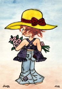 Das Mädchen mit den Blumen Zeichnungen | Sarah Kay | Das Mädchen mit den Blumen | Bild 16