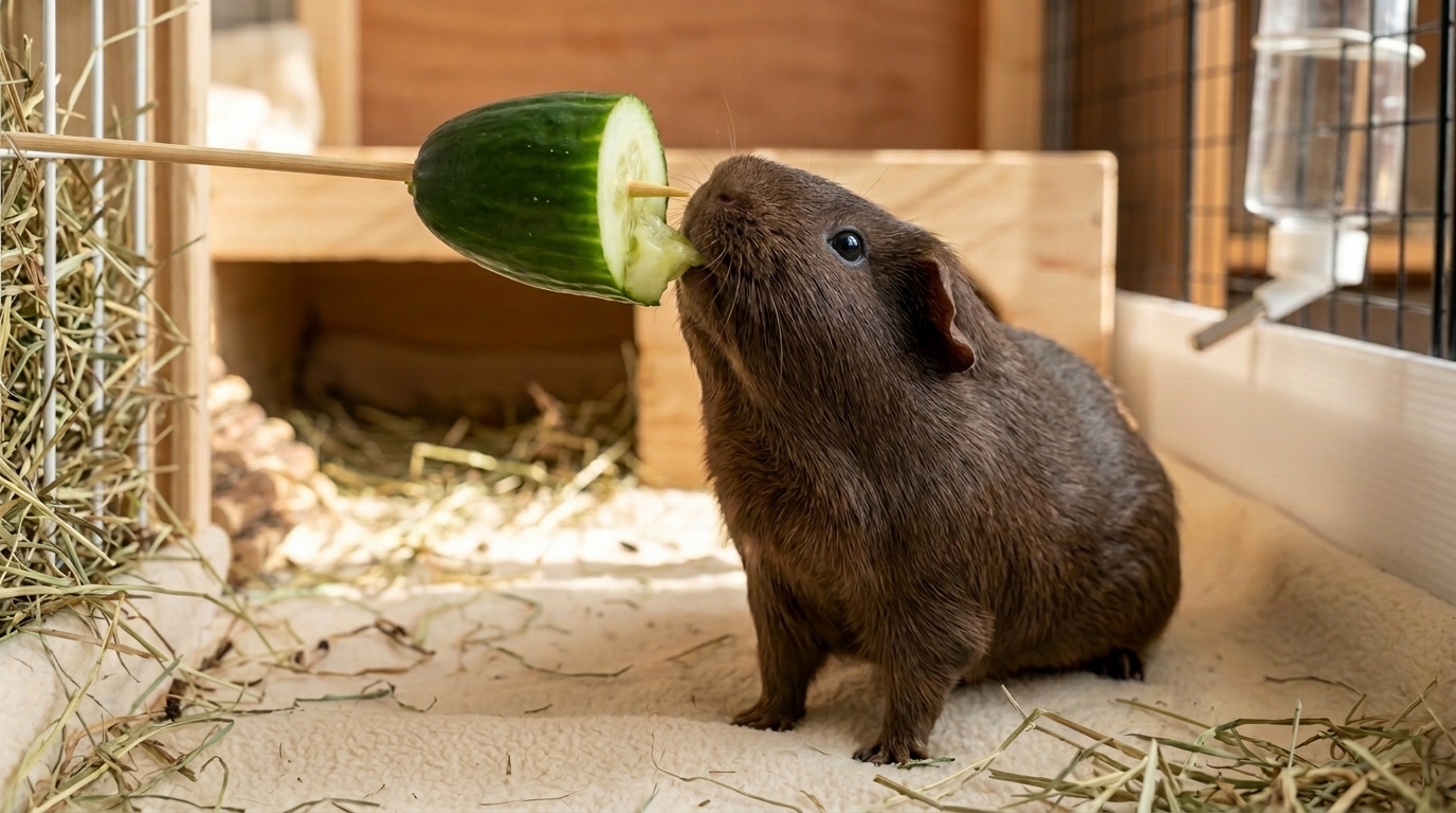 Giacomo mit Futter
