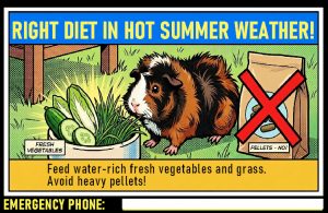 Infokarte Right Diet In Hot Summer Weather