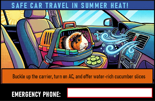 Safe Car Travel In Summer Heat