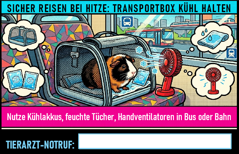 Sicher Reisen bei Hitze in Bus und Bahn