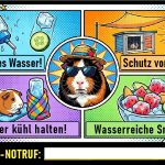 Infokarte Meerschweinchen Sommer Guide