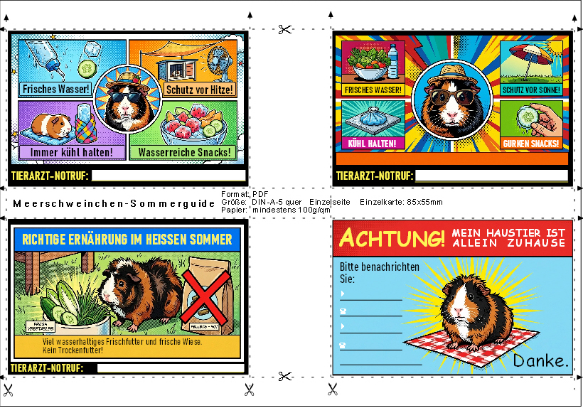 Infokarte Meerschweinchen-Guide